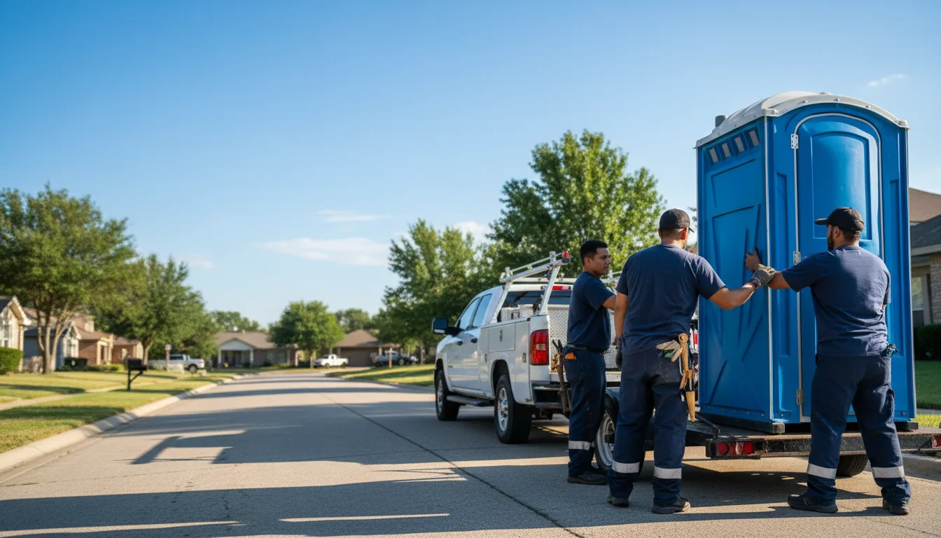 Portable Toilet Rental in Bishop Hill, IL near me